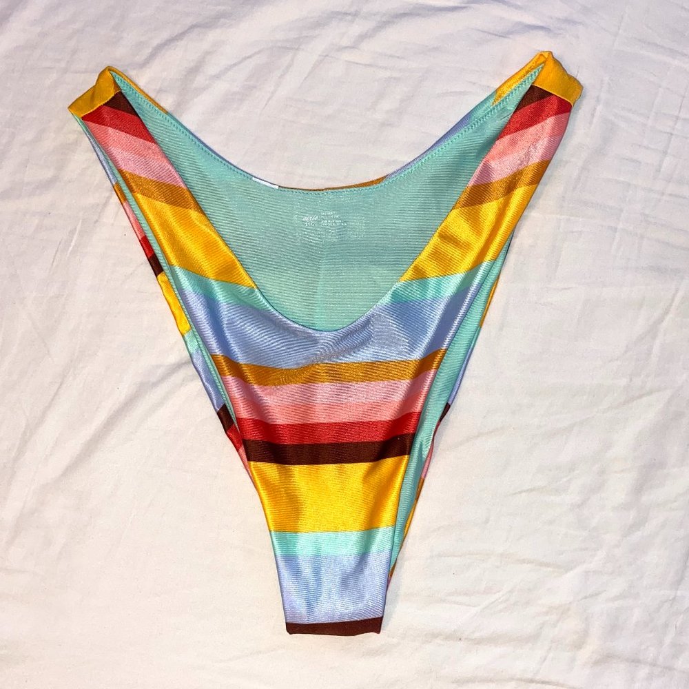 Aerie Super High Wasted Cheekier Bikini Bottoms